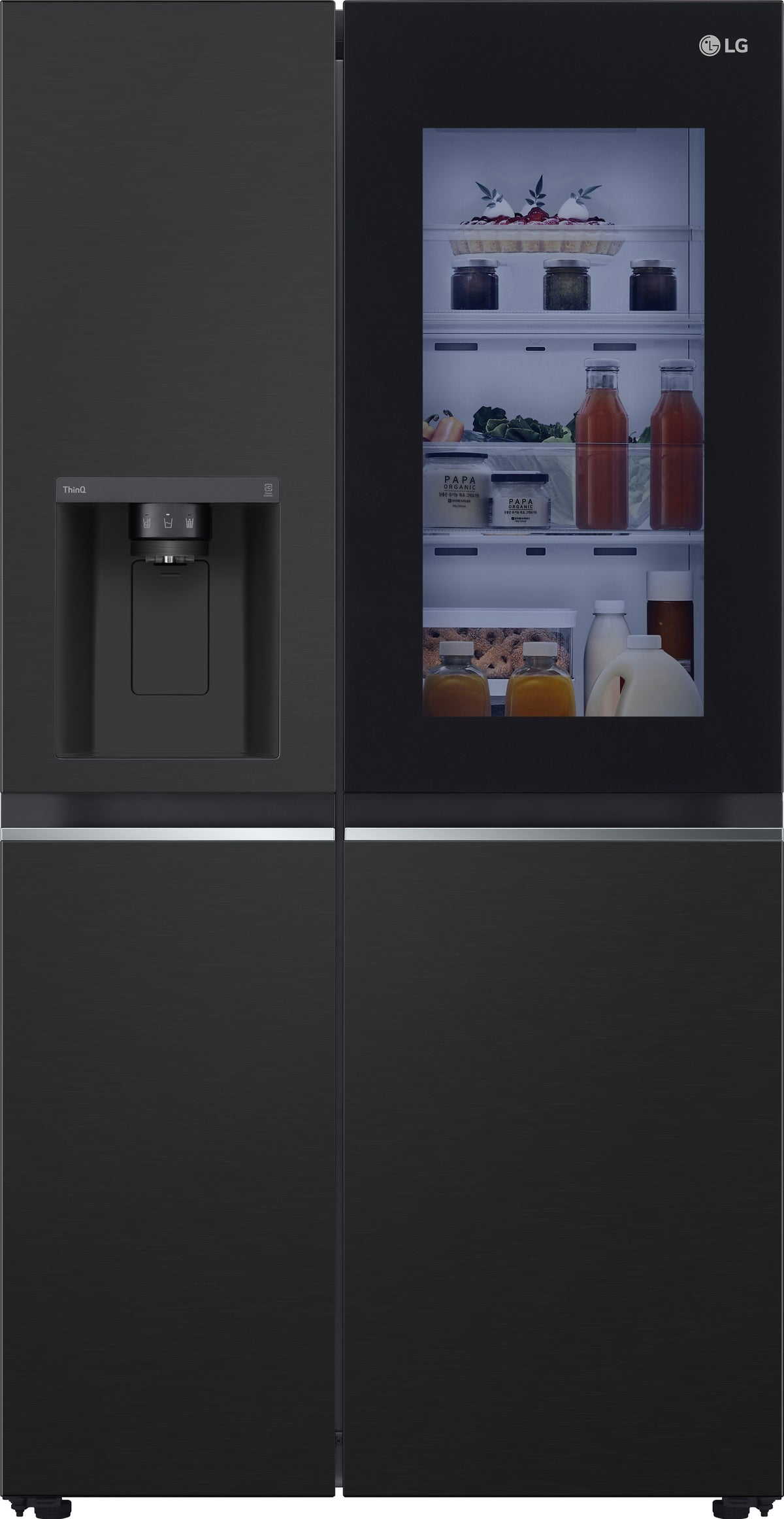 LG GSGV80EPLL Side By Side, musta – kuva 2
