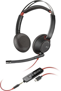 Poly Blackwire 5220 USB-C -stereokuulokemikrofoni