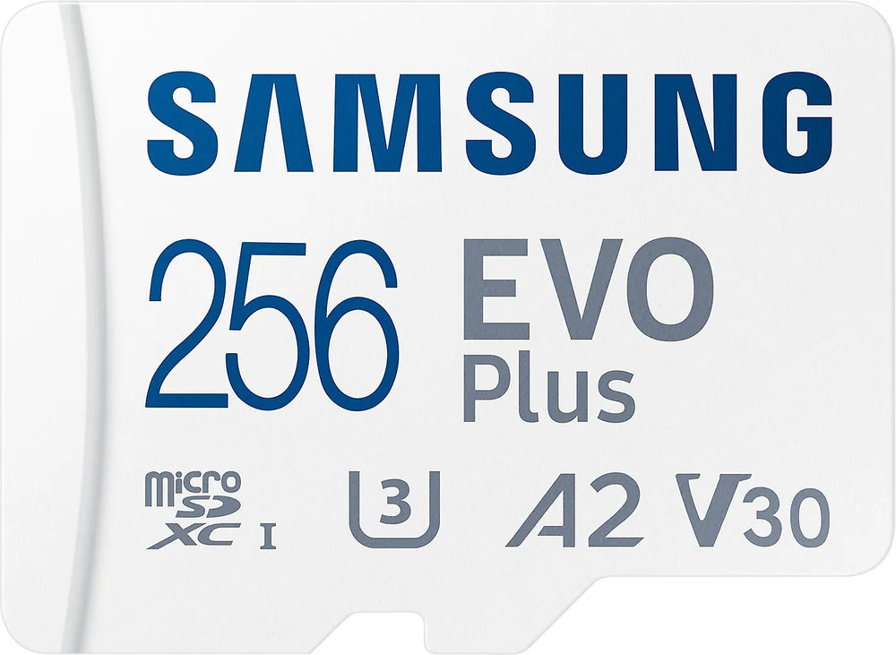 Samsung EVO Plus 256 GB microSDXC minneskort