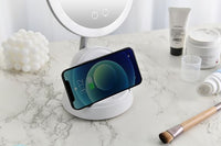 Enne Glow & Charge -meikkipeili LED-valolla ja langattomalla latauksella – kuva 3