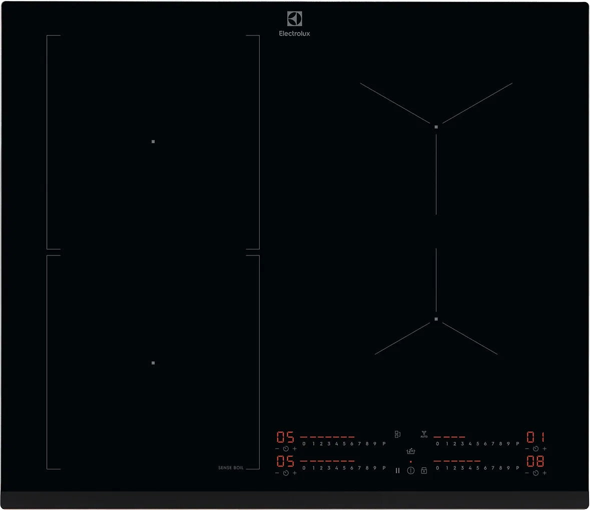 Electrolux HOB660BMF 700 SenseBoil induktionshäll