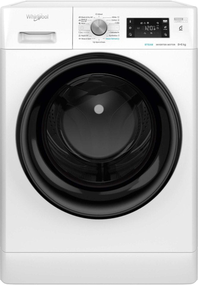 Whirlpool FFWDB 864349 BV EE kuivaava pesukone