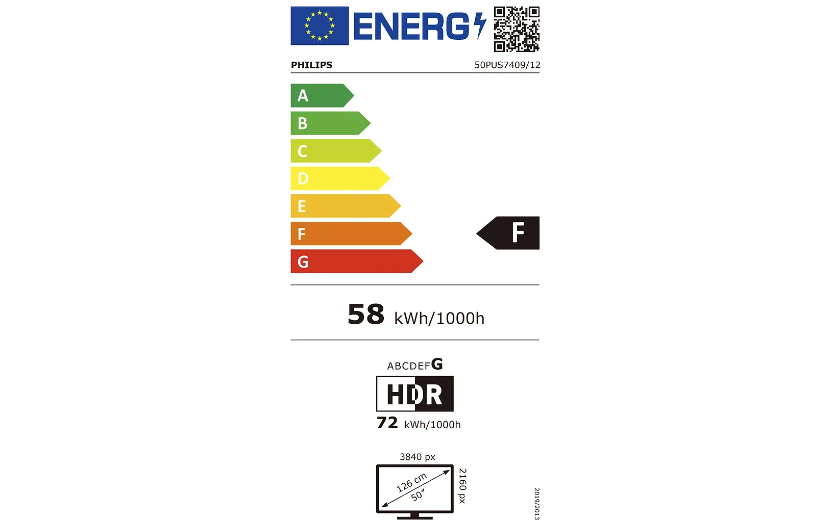 Philips 50" PUS7409 – 4K LED Google TV
