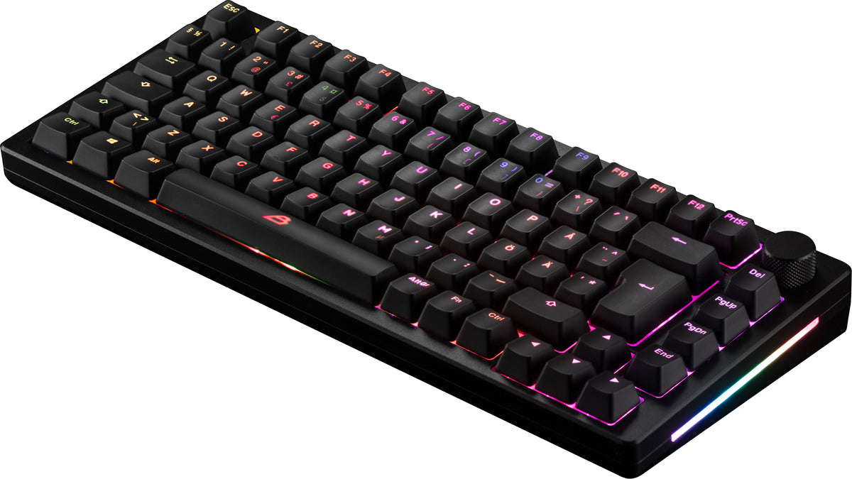 Blackstorm Phantom RGB pelinäppäimistö, hot swap Outemu Red kytkimet – kuva 6