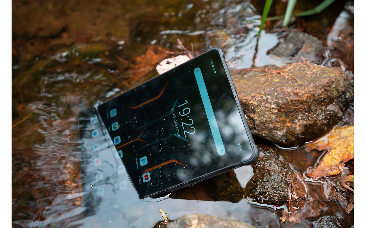 Oukitel RT8 4G -tabletti, 256/12 Gt, oranssi