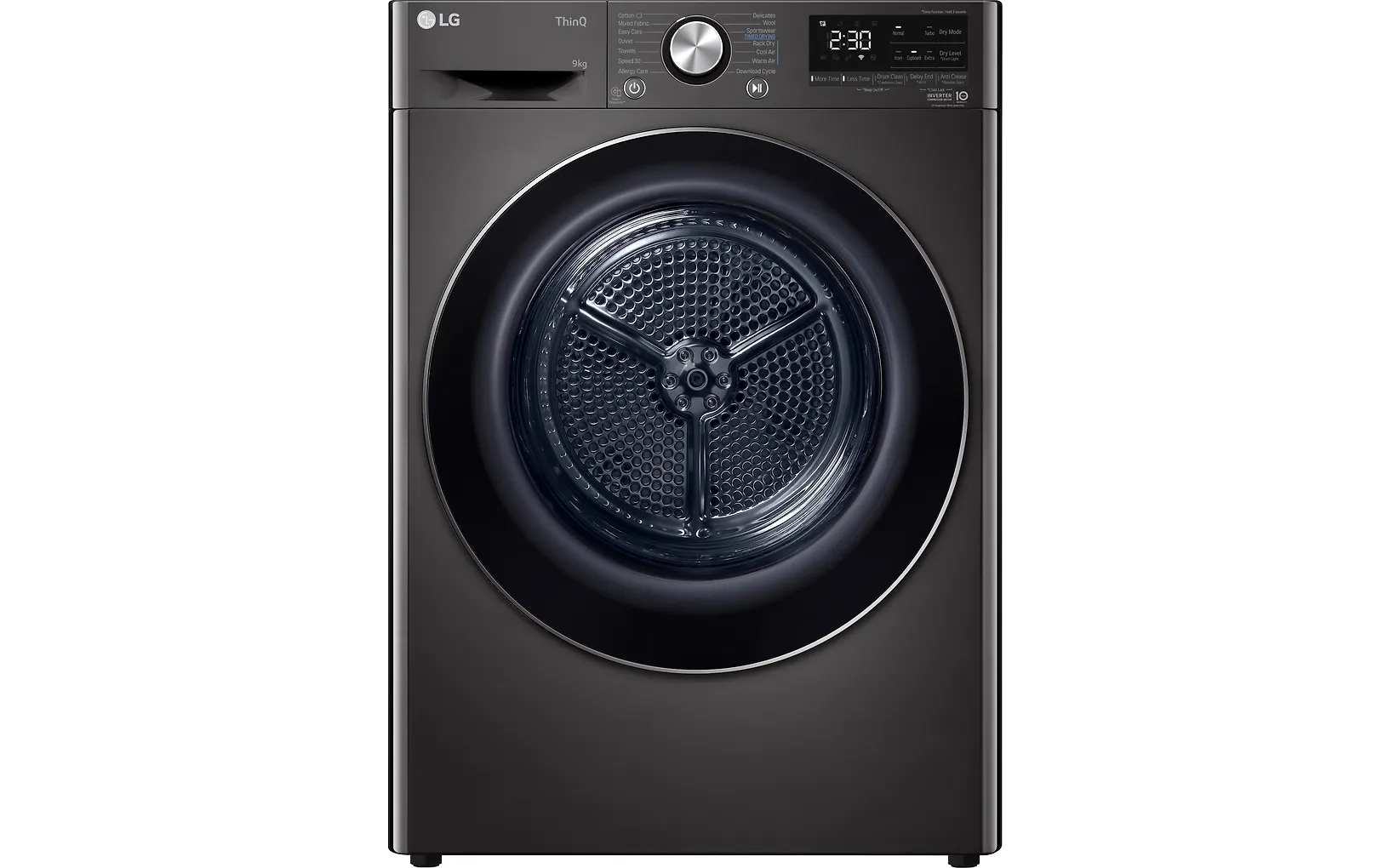 LG RV9DN903B torktumlare, svart