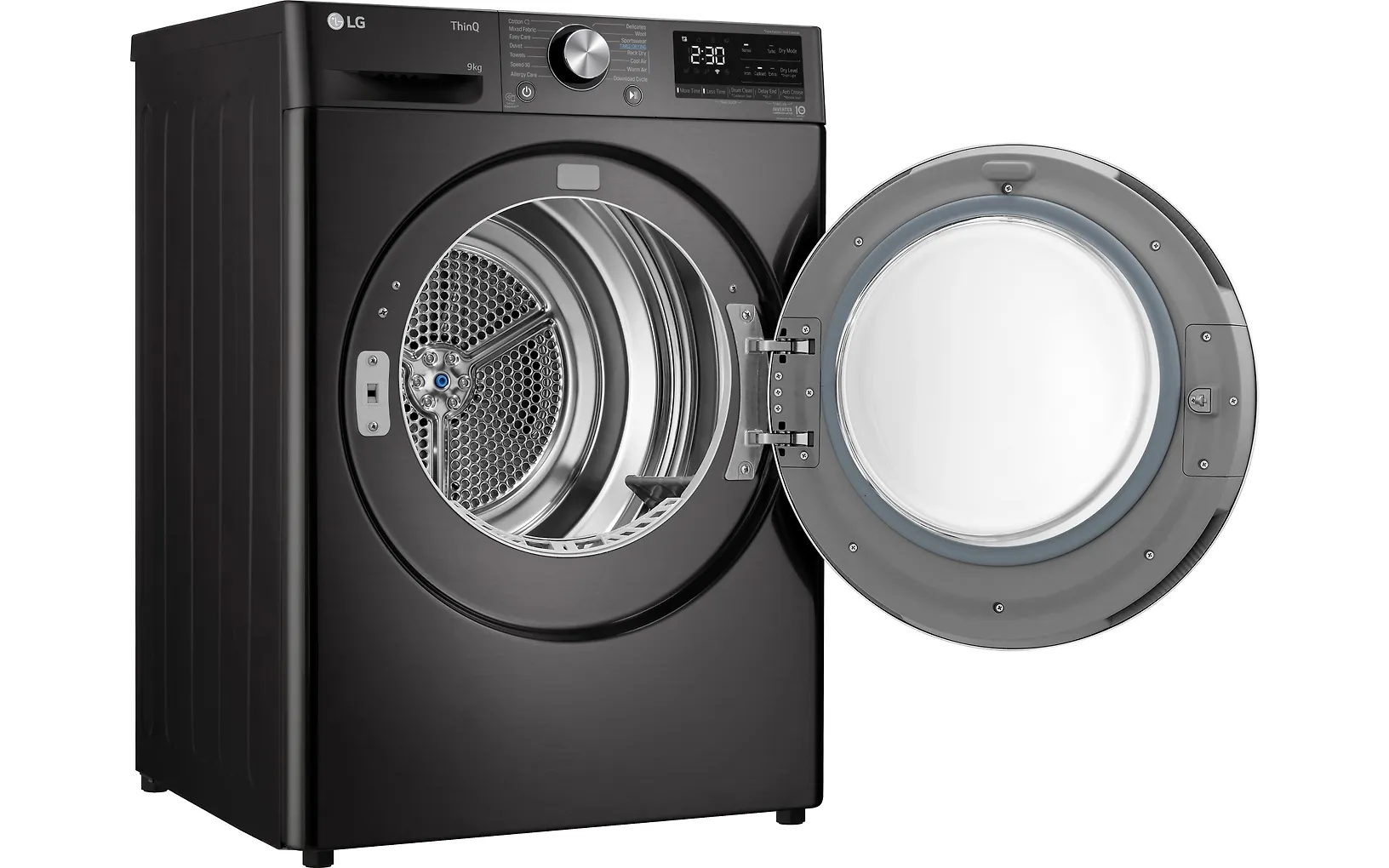 LG RV9DN903B torktumlare, svart
