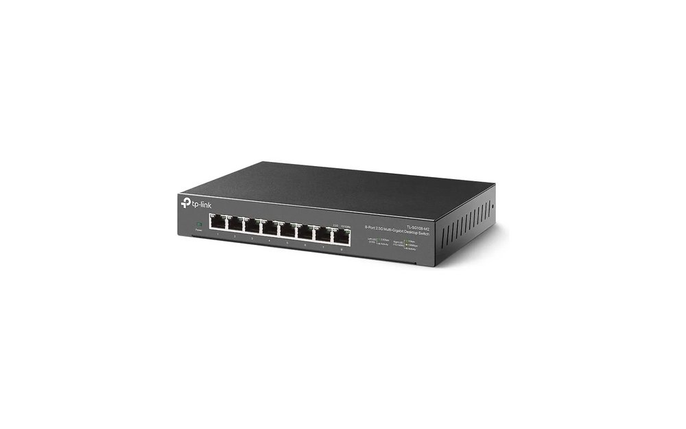 TP-Link TL-SG108-M2 2.5 Gigabit 8-porttinen kytkin