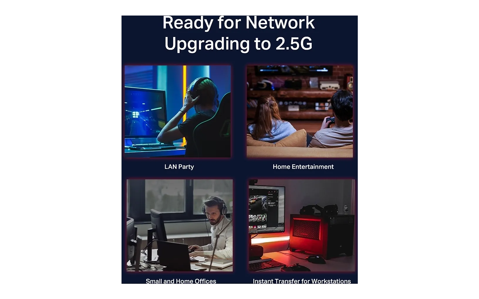 TP-Link TL-SG108-M2 2.5 Gigabit 8-porttinen kytkin