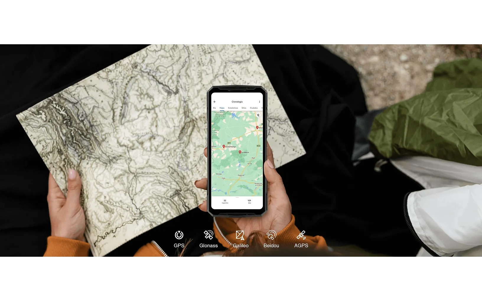 Doogee DK10 5G -puhelin, 512/12 Gt, musta