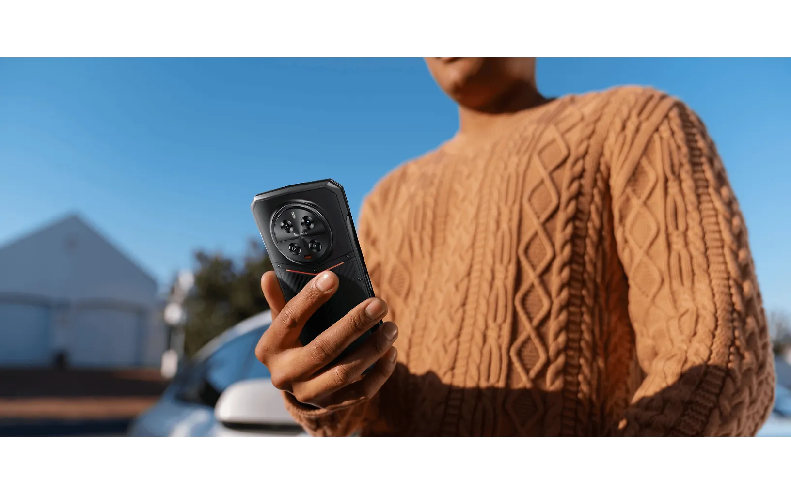 Doogee DK10 5G -puhelin, 512/12 Gt, musta