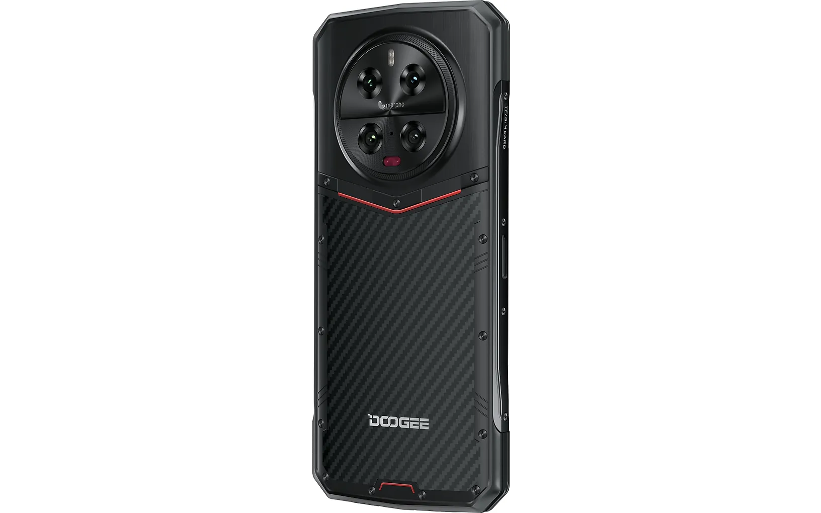 Doogee DK10 5G -puhelin, 512/12 Gt, musta