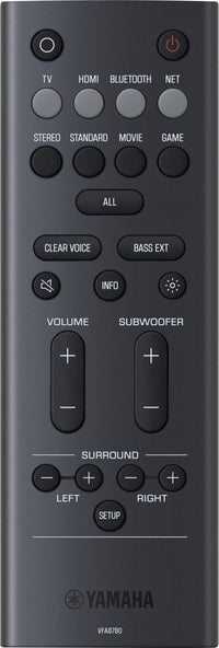Yamaha SR-X40A soundbar, harmaa