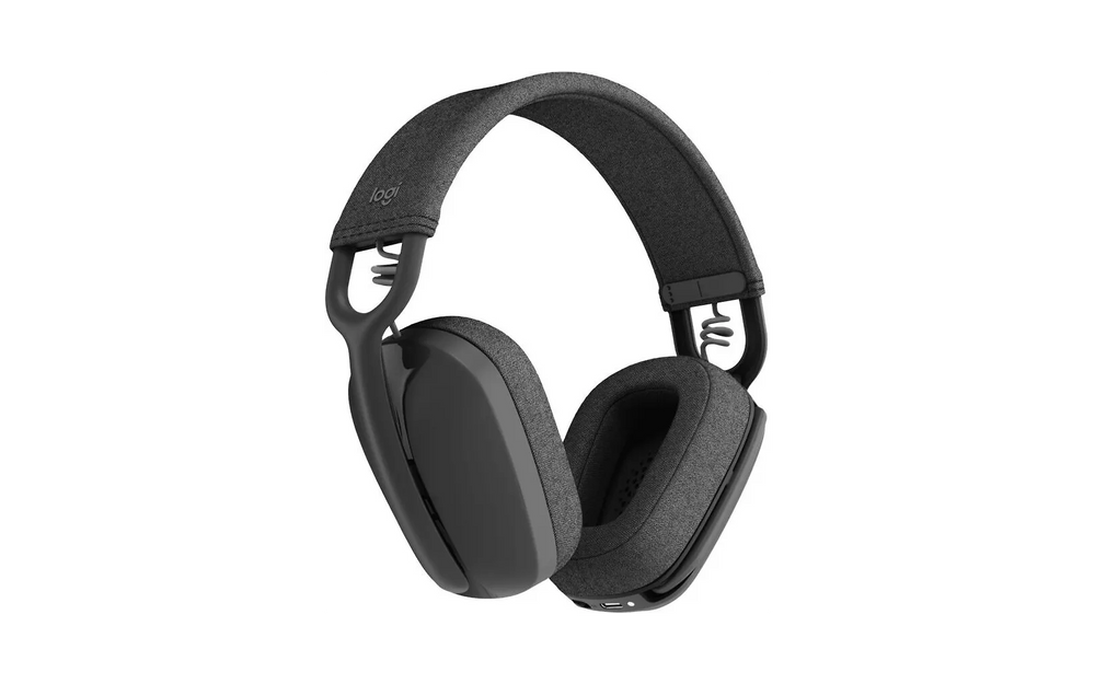 Logitech Zone Vibe trådlösa hörlurar, grafit