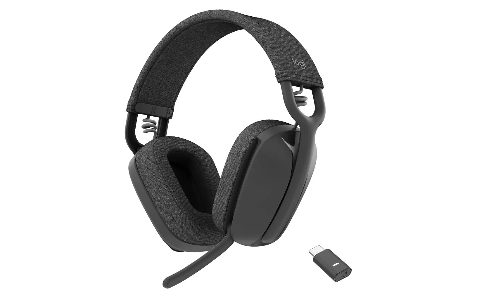 Logitech Zone Vibe trådlösa hörlurar, grafit