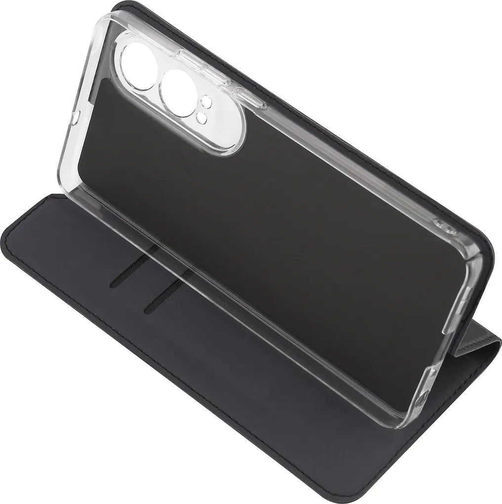 FoneKit BookCase -suojakotelo, OnePlus Nord CE4 Lite, musta