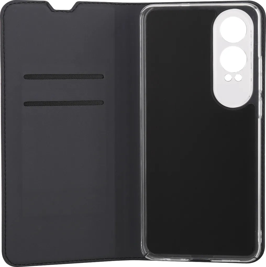 FoneKit BookCase -suojakotelo, OnePlus Nord CE4 Lite, musta