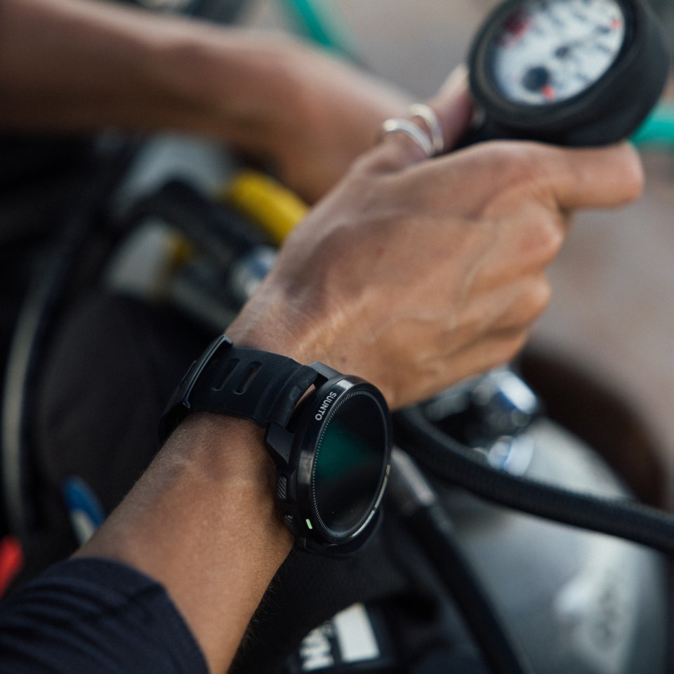 Suunto Ocean -urheilukello, 50 mm, All Black