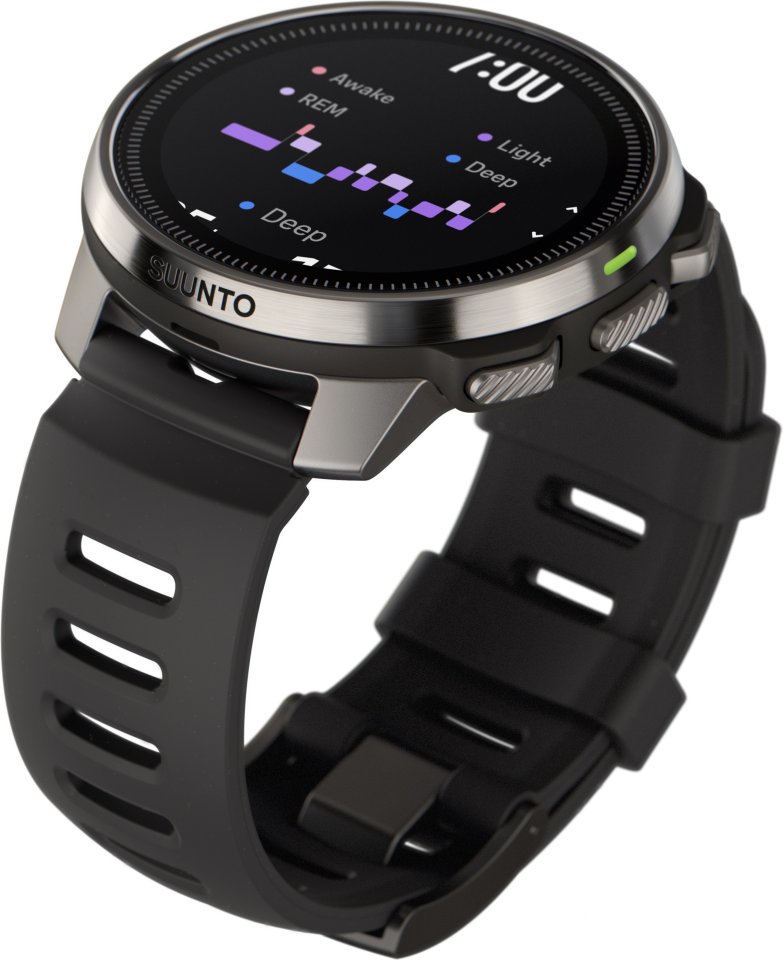 Suunto Ocean -urheilukello, 50 mm, Steel Black