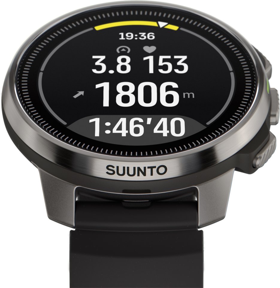 Suunto Ocean -urheilukello, 50 mm, Steel Black