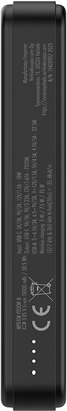 FoneKit Wireless 10K PD20W Qi2 varavirtalähde, 10 000 mAh, musta – kuva 7