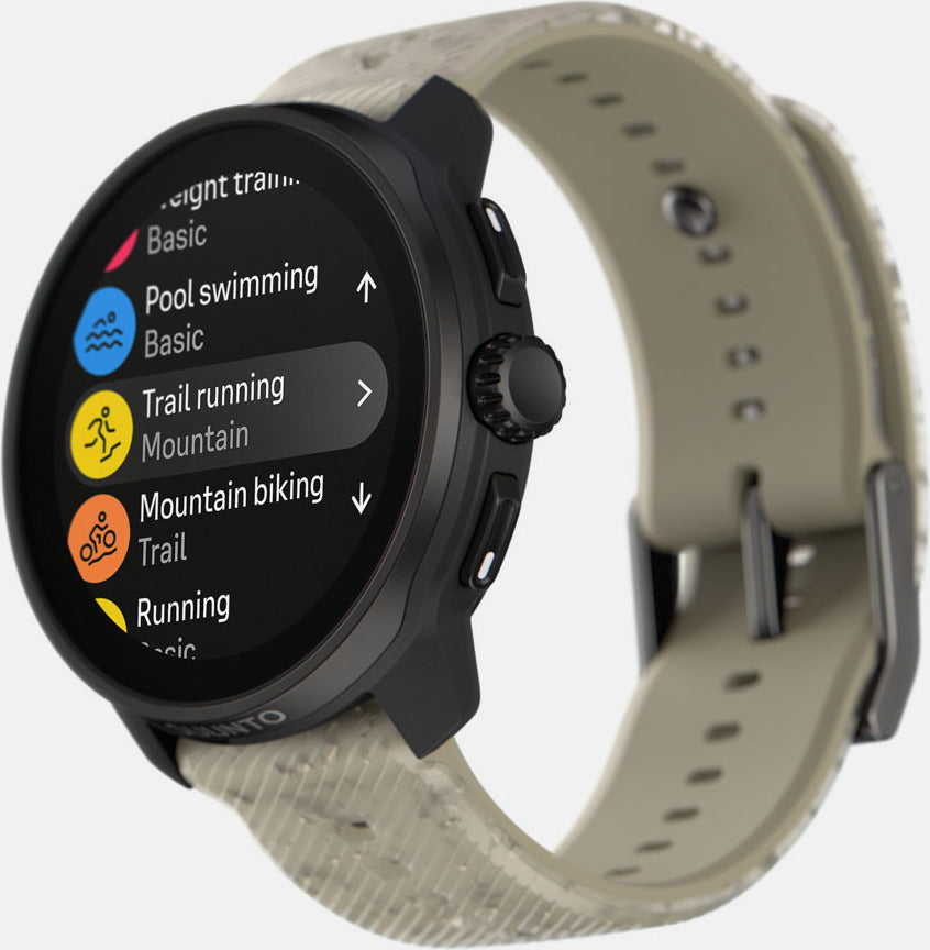 Suunto Race S -urheilukello, 45 mm, Gravel Grey