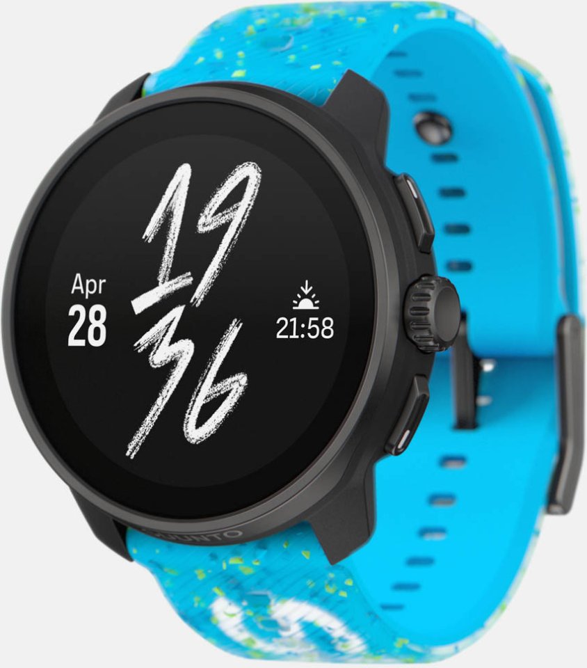 Suunto Race S -urheilukello, 45 mm, Power Blue
