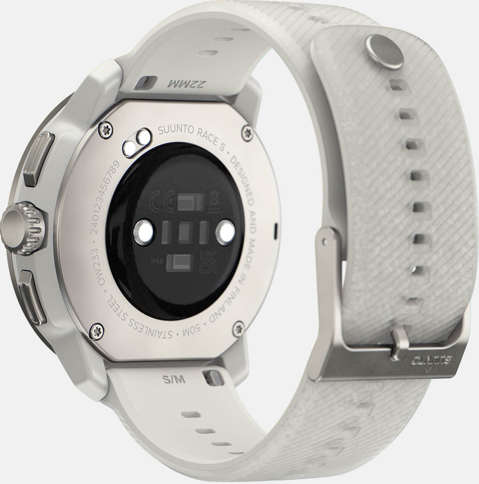 Suunto Race S -urheilukello, 45 mm, Powder Gray
