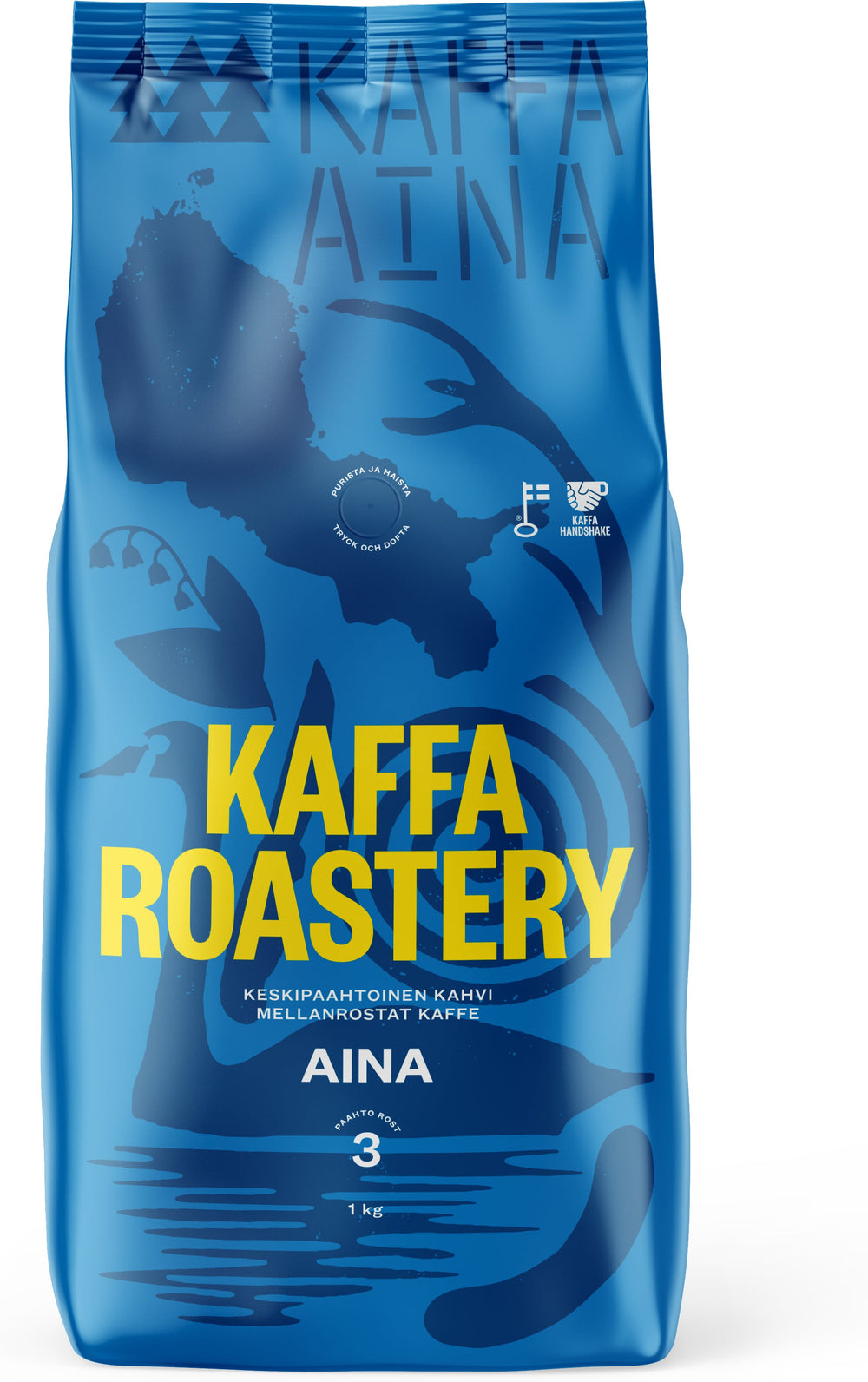 Kaffa Roastery Aina -kahvipapu, 1 kg – kuva 1