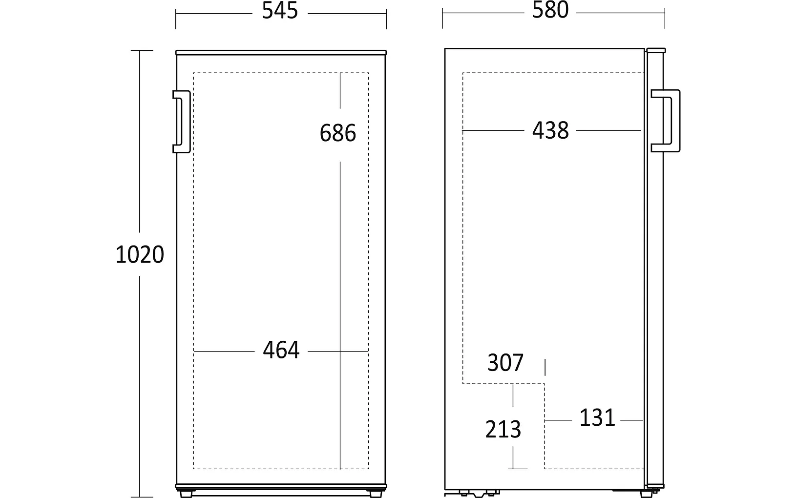 Scandomestic SKS192WE jääkaappi, valkoinen