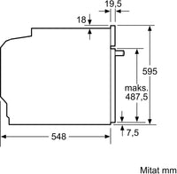 Bosch HBG7221B1 Serie 8 erillisuuni, musta – 8