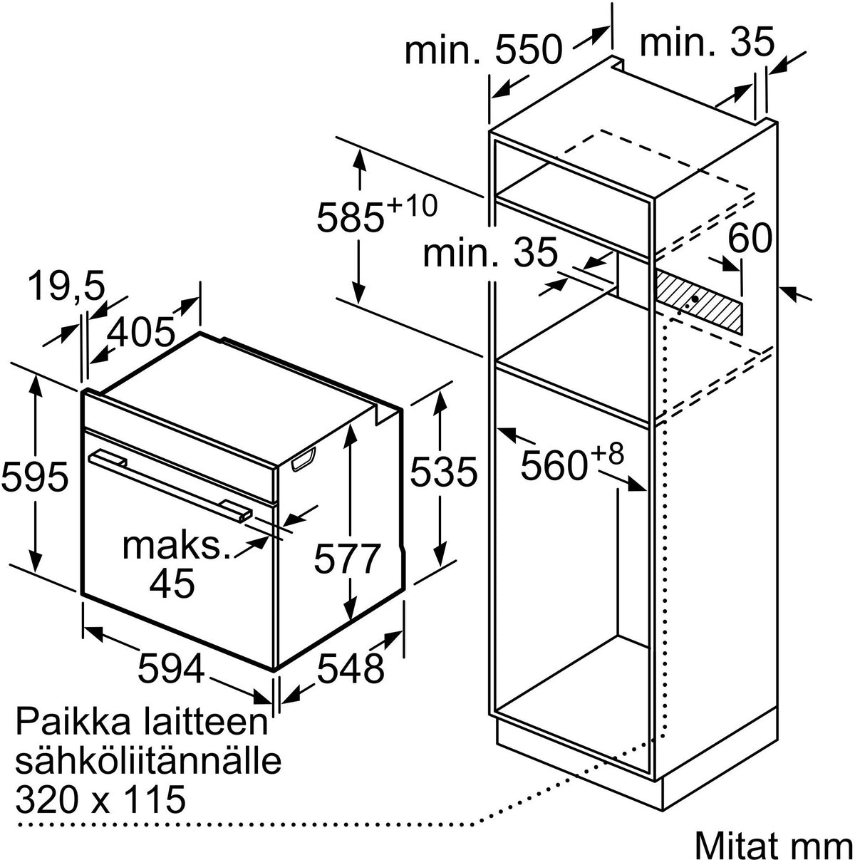 Bosch HBG7221B1 Serie 8 erillisuuni, musta – 10