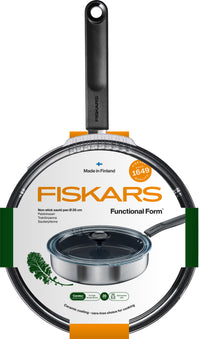Fiskars Functional Form -paistokasari kannella, 26 cm – 6