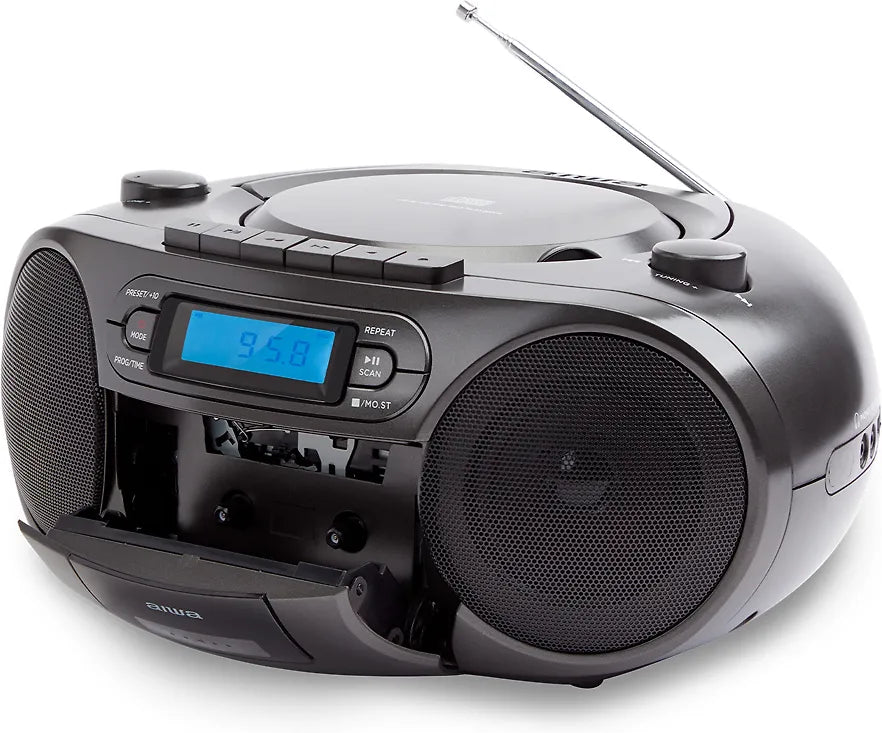 Aiwa BBTC-550BK boombox, svart