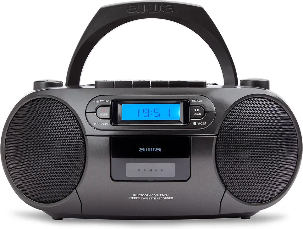 Aiwa BBTC-550BK boombox, svart