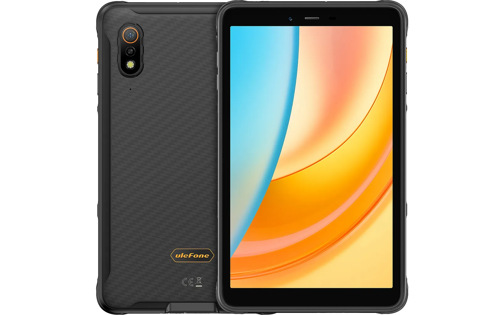 Ulefone Armor Pad Pro 4G-surfplatta, 128/8 GB, svart