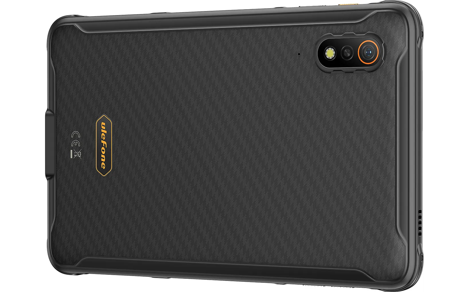 Ulefone Armor Pad Pro 4G-surfplatta, 128/8 GB, svart