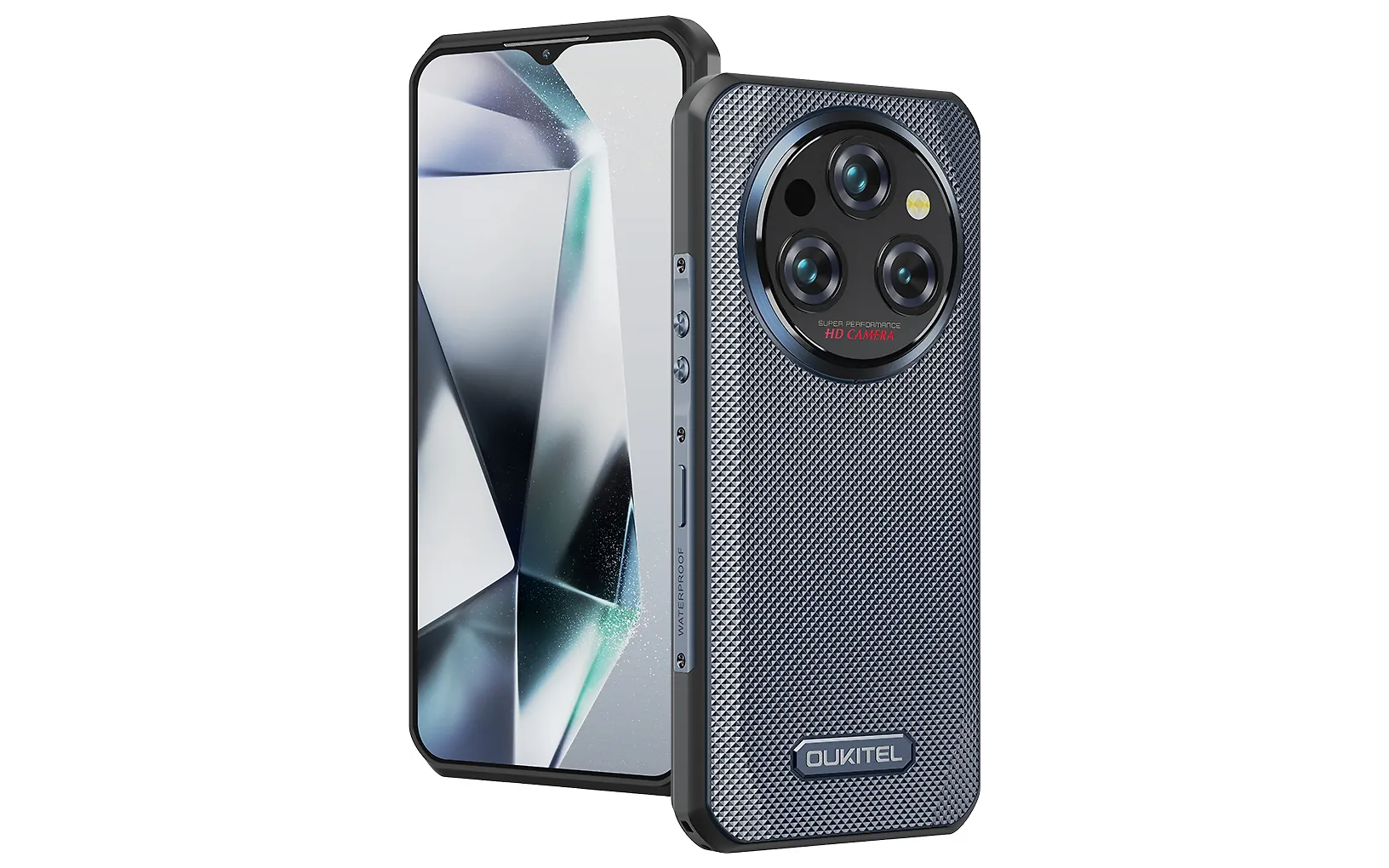 Oukitel WP35 5G-telefon (2025 års version), 256/24 GB, grå