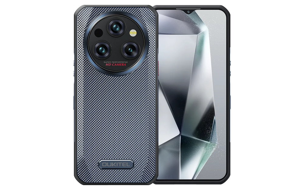 Oukitel WP35 5G -puhelin (2025 versio), 256/24 Gt, harmaa