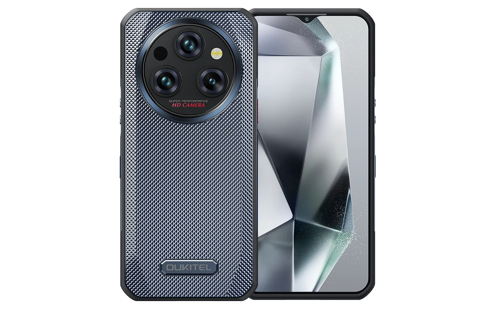 Oukitel WP35 5G-telefon (2025 års version), 256/24 GB, grå