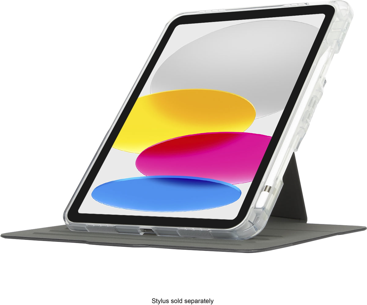 Targus VersaVu Clear -suojakotelo Apple iPad 10,9", läpinäkyvä/musta – kuva 10