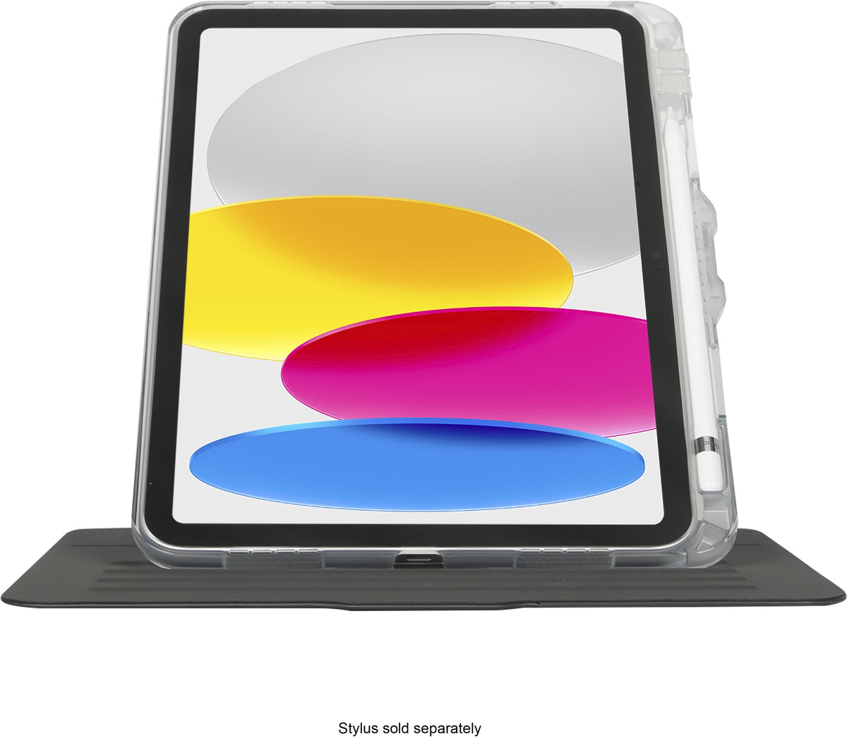 Targus VersaVu Clear -suojakotelo Apple iPad 10,9", läpinäkyvä/musta – kuva 11