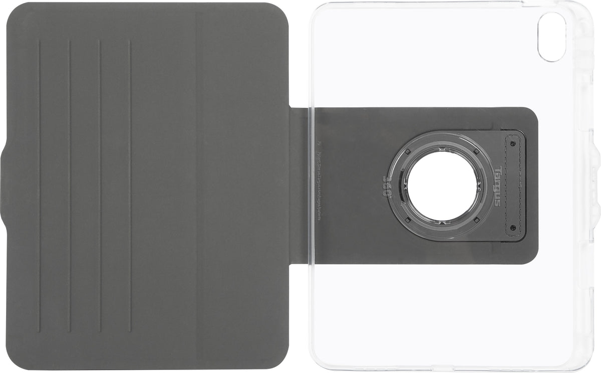 Targus VersaVu Clear -suojakotelo Apple iPad 10,9", läpinäkyvä/musta – kuva 12