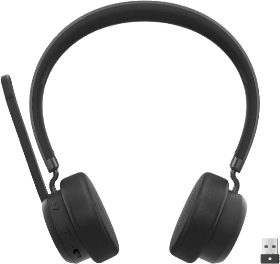 Lenovo Wireless VoIP Headset -langaton kuulokemikrofoni, musta