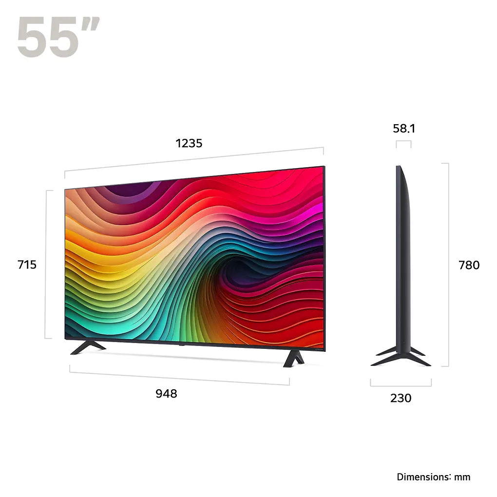 LG 55'' NANO 82 – 4K TV (2024)