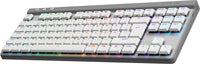 Logitech G515 LIGHTSPEED TKL -pelinäppäimistö, valkoinen, Tactile-kytkimet – kuva 3