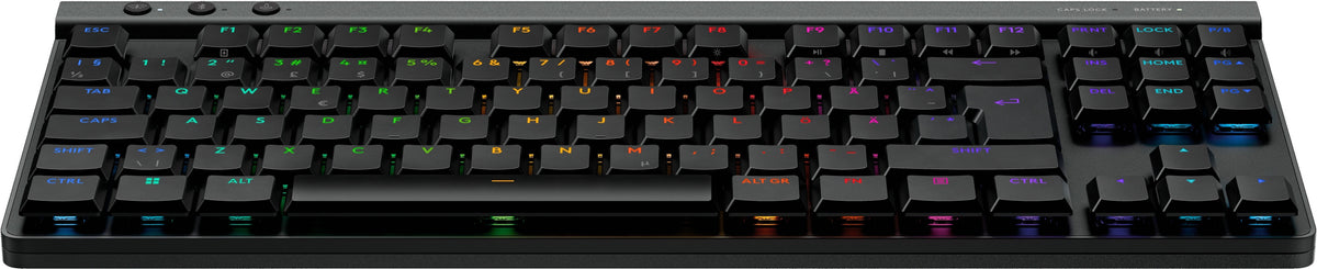 Logitech G515 LIGHTSPEED TKL -pelinäppäimistö, musta, Linear-kytkimet – kuva 2