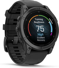 Garmin Fenix E -urheilukello, 47 mm, teräksenharmaa / musta – kuva 6