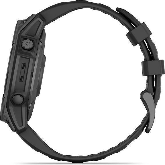 Garmin Fenix E -urheilukello, 47 mm, teräksenharmaa / musta – kuva 7
