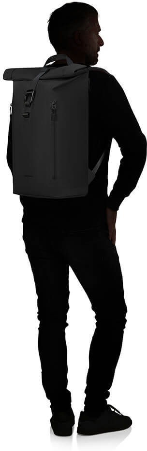Samsonite Coatify Biz Rolltop 15,6" -reppu, musta – kuva 14